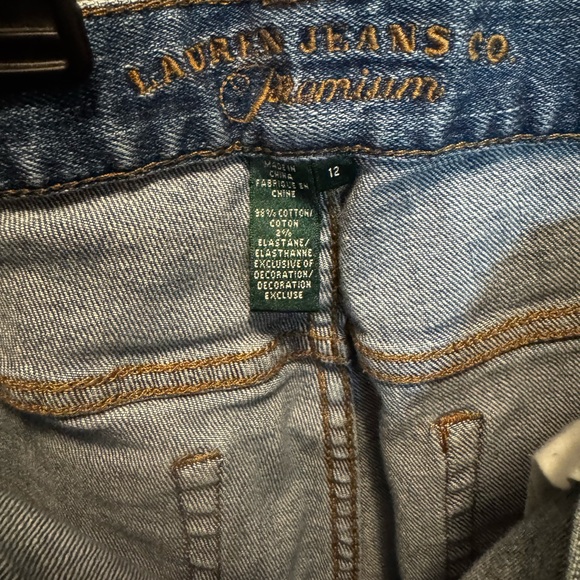 Lauren Ralph Lauren Indigo Straight Leg Jeans - Picture 4 of 4